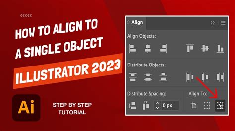 illustrator distribut spacing text box where|align to key object illustrator.